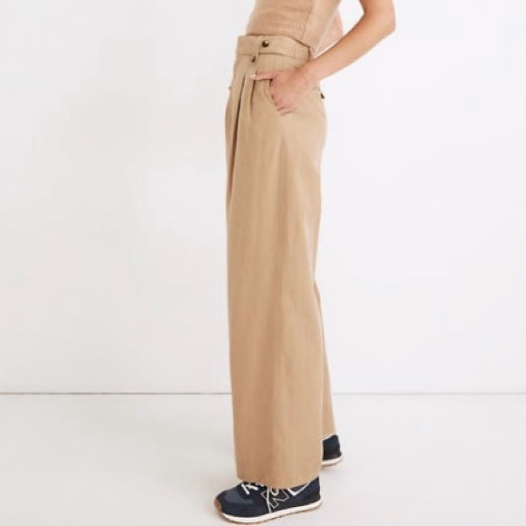MADEWELL Women’s Harlow Wide-leg Pants - Picture 3 of 12
